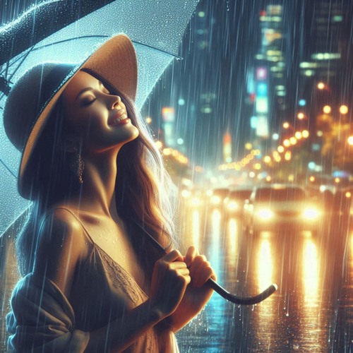Light Rain And Soft Wind, Relaxing Background Music 15