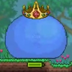 drauga plays terraria and fights king slime