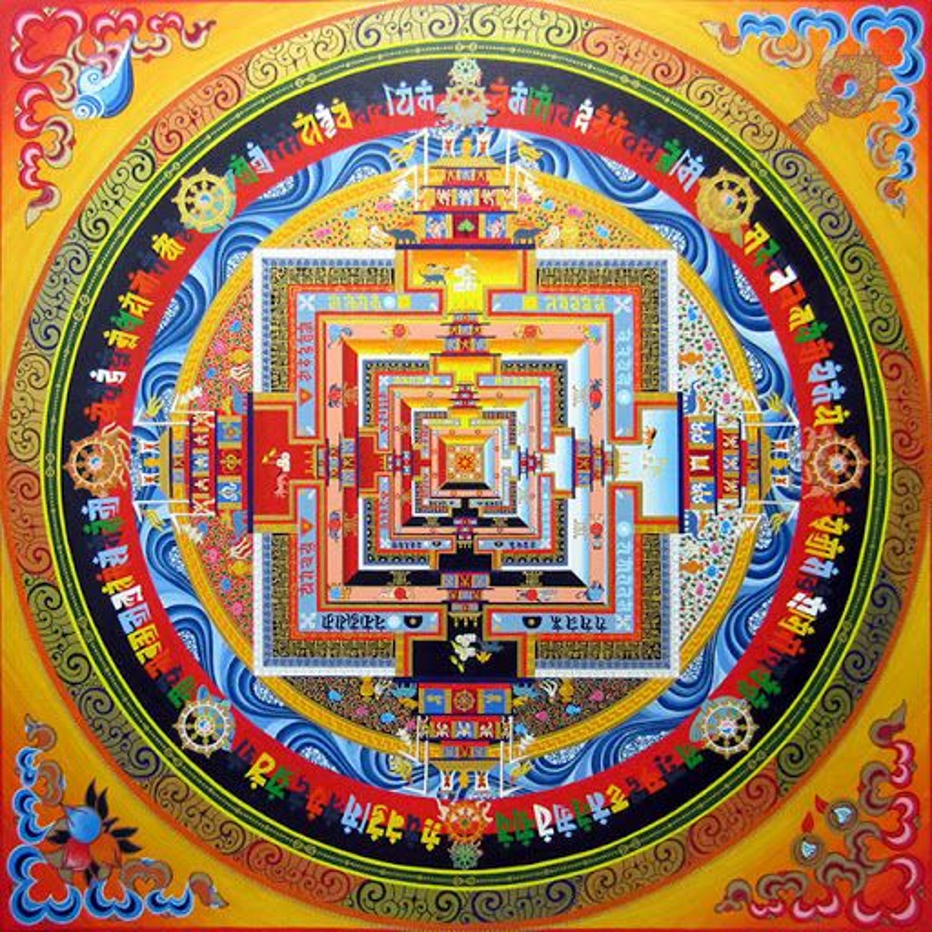 Тибетская Мандала Калачакра