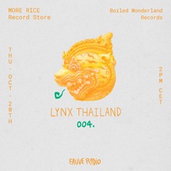 LYNX Thailand 004 - More Rice Record Store w/ Boiled Wonderland Records