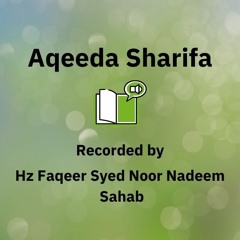 Aqeeda Sharifa Part 1