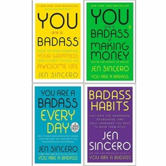 Read You Are a Badass Series 4 Books Collection Set by Jen Sincero (You Are a