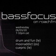 JUNE | on roach.fm w bass focus
