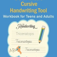 download PDF 📋 Cool Little Cursive Handwriting Tool: Workbook for Teens and Adults b