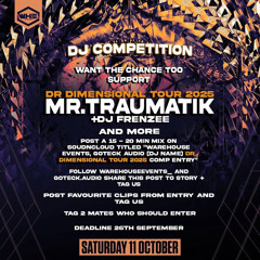 Warehouse Events & Goteck Audio - BCKeeps Competition Entry (Dr Dimensional Tour 2025)