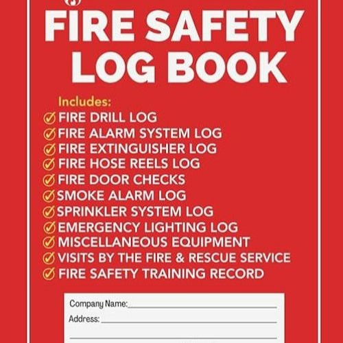 BOOK❤[READ]✔ Fire Safety Log Book: Fire Inspection and Testing Log Includes Fire