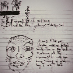 ive thought of putting my hand in the garbage disposal (demo)