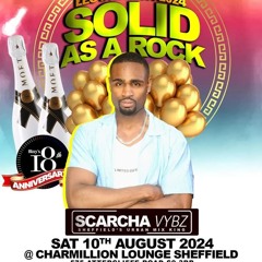 Scarcha Vybz At Solid As A Rock 2024
