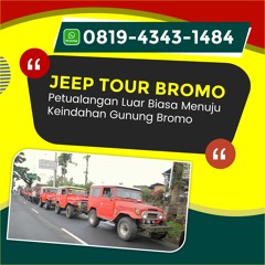 Paket Piknik Bromo Desember 2023, Hub 0819-4343-1484