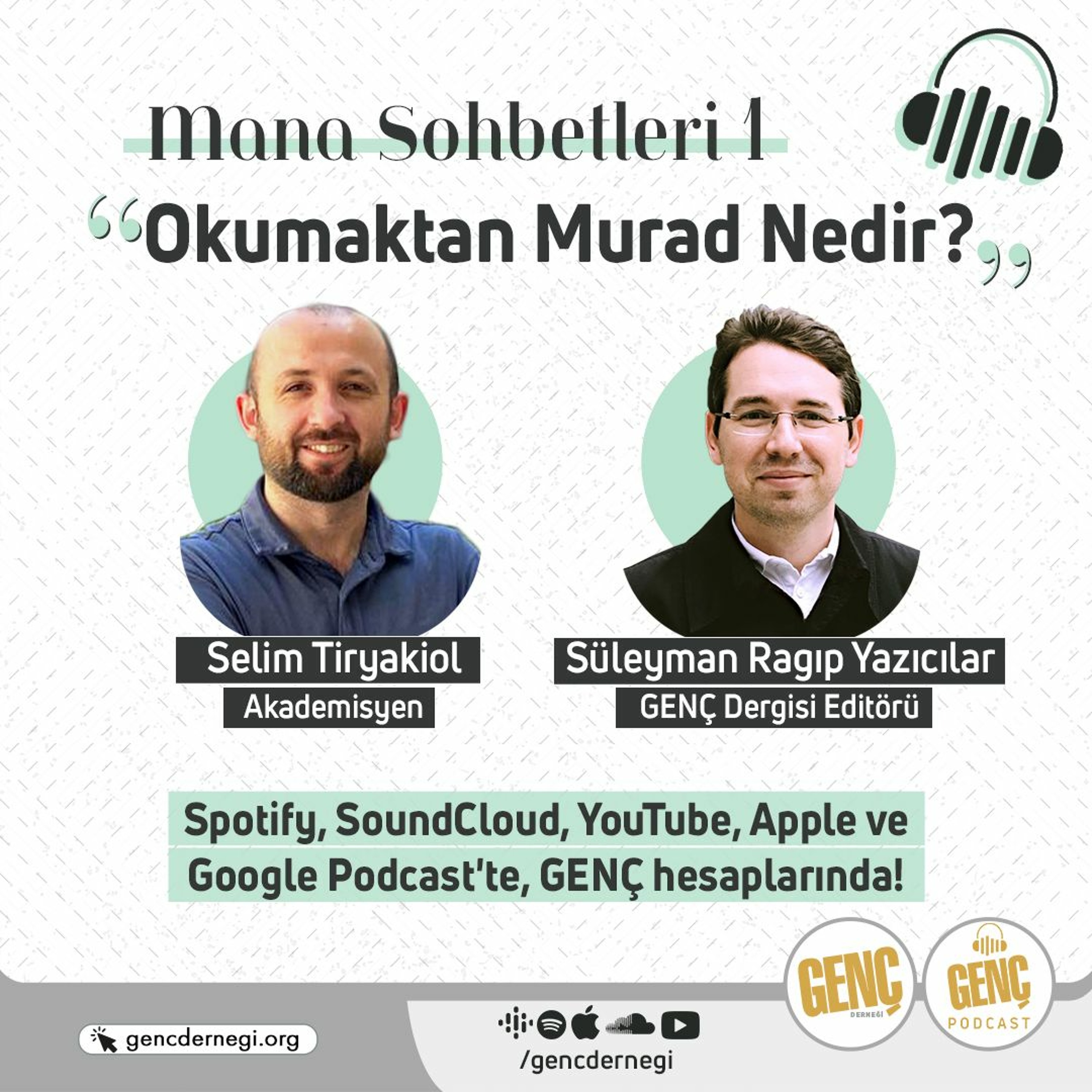 Mana Sohbetleri 1 - Okumaktan Murad Nedir? / Süleyman Ragıp Yazıcılar - Selim Tiryakiol episode artwork