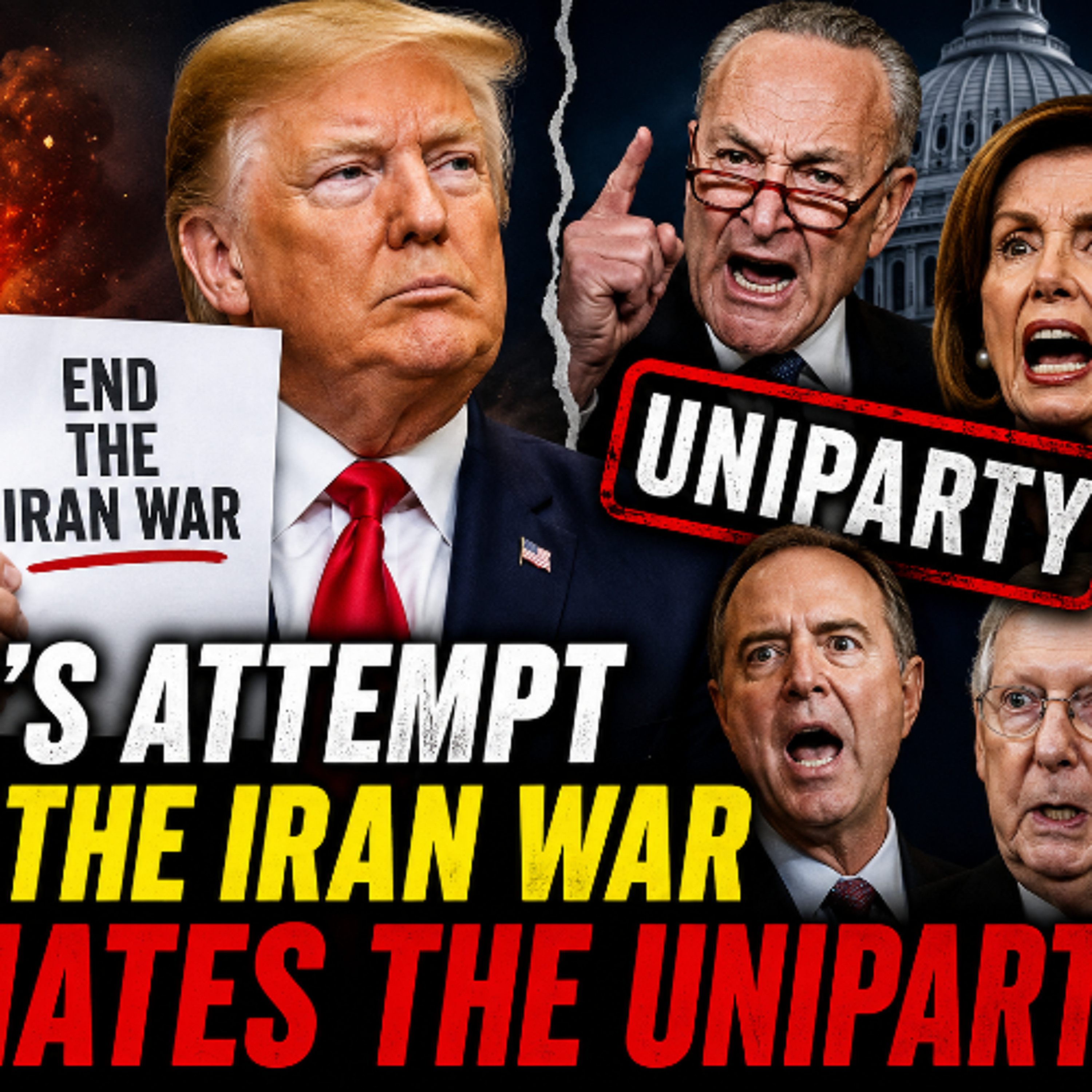 Trump’s Attempt to End the Iran War Infuriates the Uniparty episode artwork