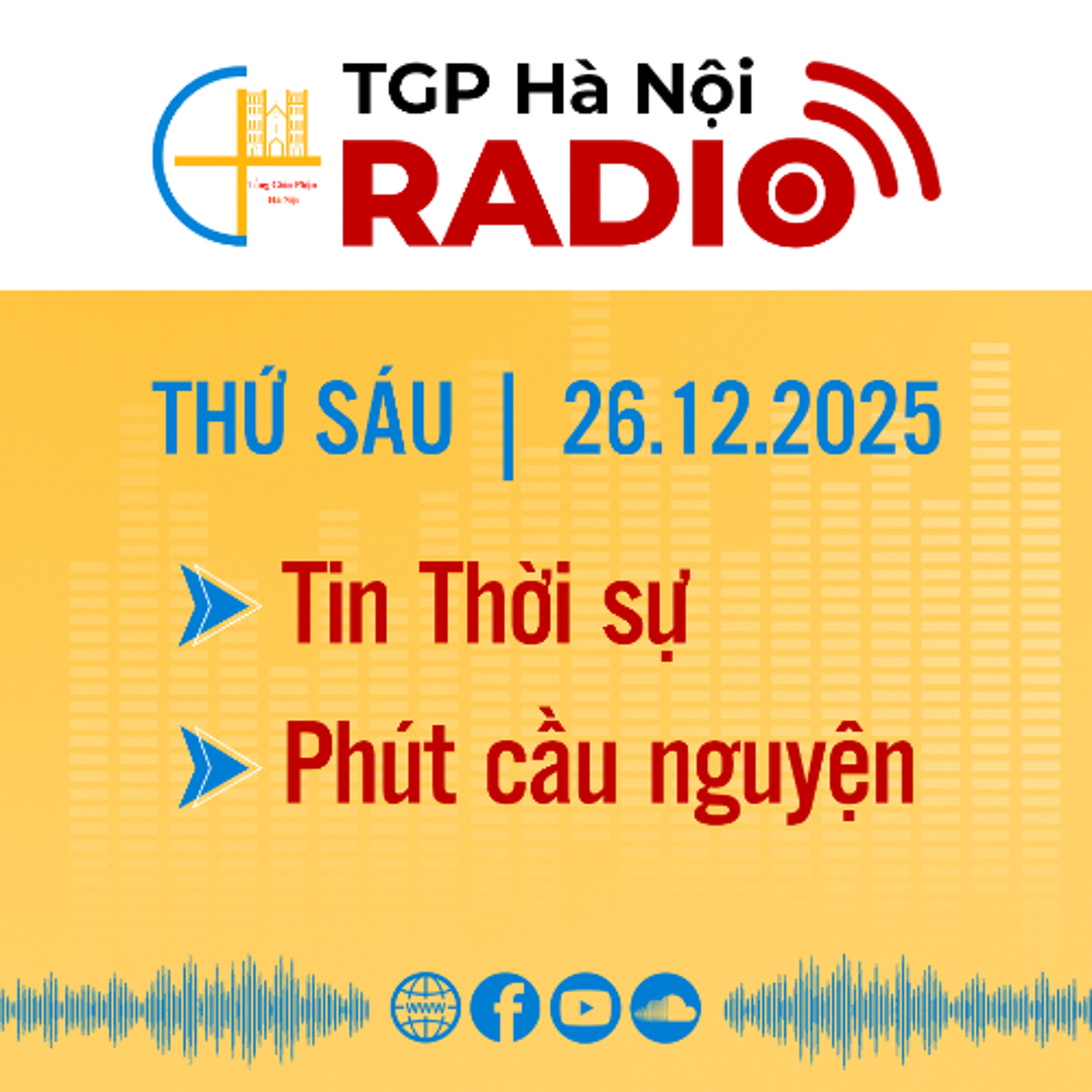 Thứ Sáu ngày 26/12/2025