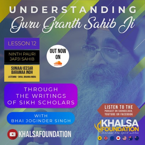Lesson 12 - Meanings of the ninth Pauri of Japji Sahib explained (Podcast series)