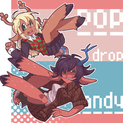 drop pop candy ft. Noelle & Dess Holiday (UTAU jinriki)