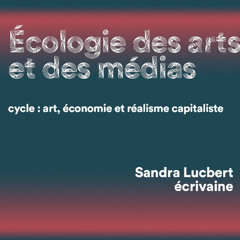 Conférence ”Écologie des arts et des médias” avec Sandra Lucbert