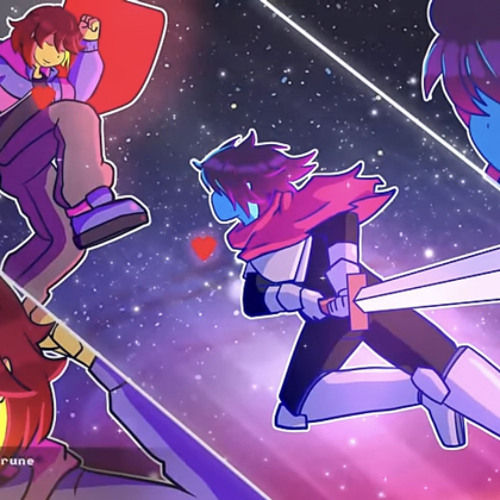 Undertale x Deltarune - Vs. Frisk [Battle In Chaos] V2 NITRO Remix
