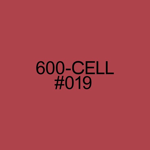 Pulsår Mix 019 - 600-cell