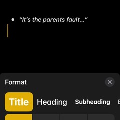 it's the parents fault (teaser/promo)