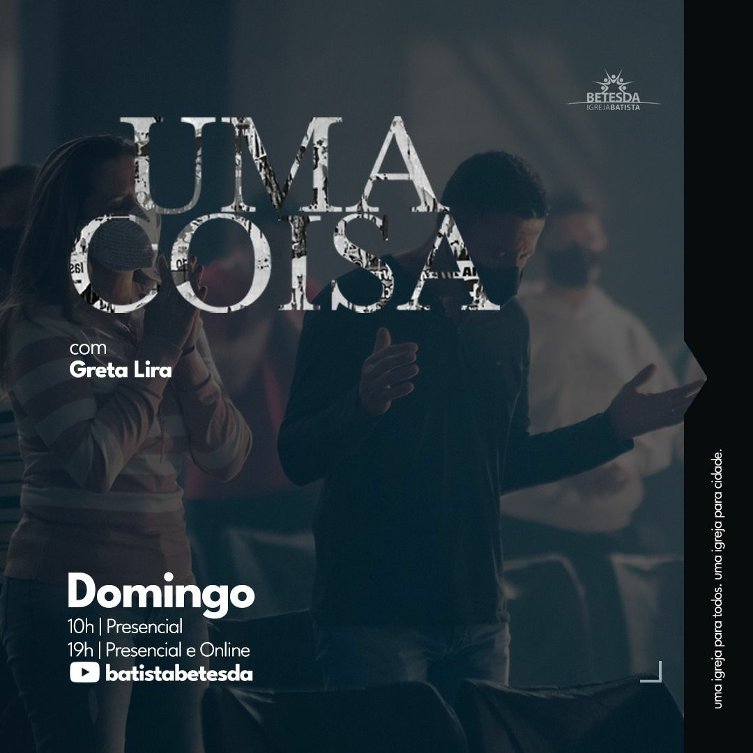 UMA COISA | Como o louvor pode moldar a sua cosmovisão (18.07.2021) Greta Lira episode artwork