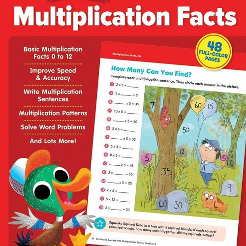 DOWNLOAD EBOOK Scholastic Success with Multiplication Facts Grades 3-4