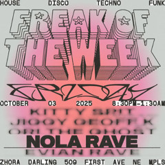 Nola Rave Freak of the Week Zhora Darling