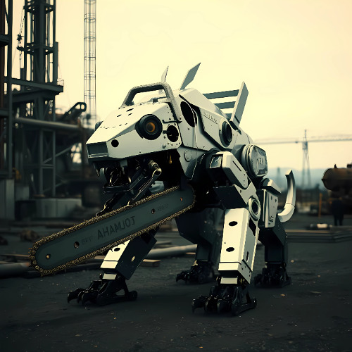 Chrome Chainsaw