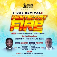 ARC 2024 - 5-16. 6.00pm Pentecost Fire Revival Service Day 2