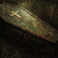 metal coffin