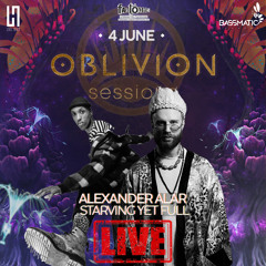ALEXANDER ALAR feat. STARVING YET FULL - OBLIVION SESSIONS x FANTOMAS ROOFTOP (04JUN 2021) LIVE