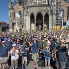 Viel Blech beim „50. Landesposaunentag“ in Ulm