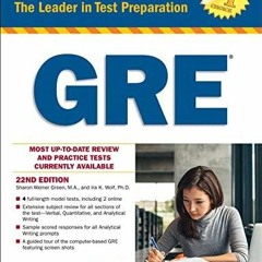 DOWNLOAD/PDF GRE with Online Tests (Barron's Test Prep)