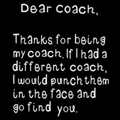 GET KINDLE 💑 Dear Coach, Thanks for Being my Coach: Funny humorous present or Gag Gi