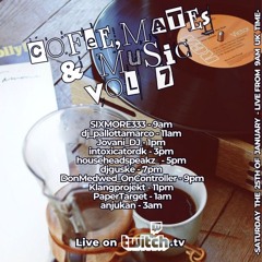 Coffee, Mates And Music Vol7 RT 1.25.25