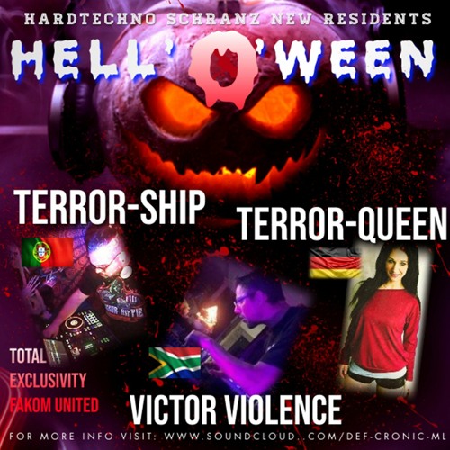 DCP & Fakom United - Hell'O'Ween Part 1 - TerrorShip - Terror Queen - Victor Violence