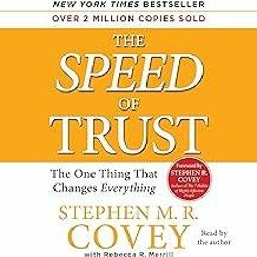 ✔read❤ The Speed of Trust: The One Thing that Changes Everything