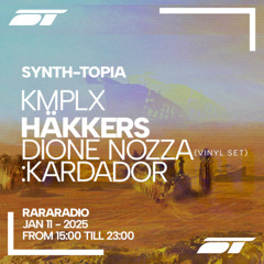 :K A R D A D O R  live @ Ra Ra Radio, Eindhoven