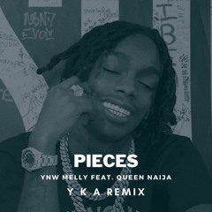 YNW Melly Feat. Queen Naija - Pieces (REMIX)