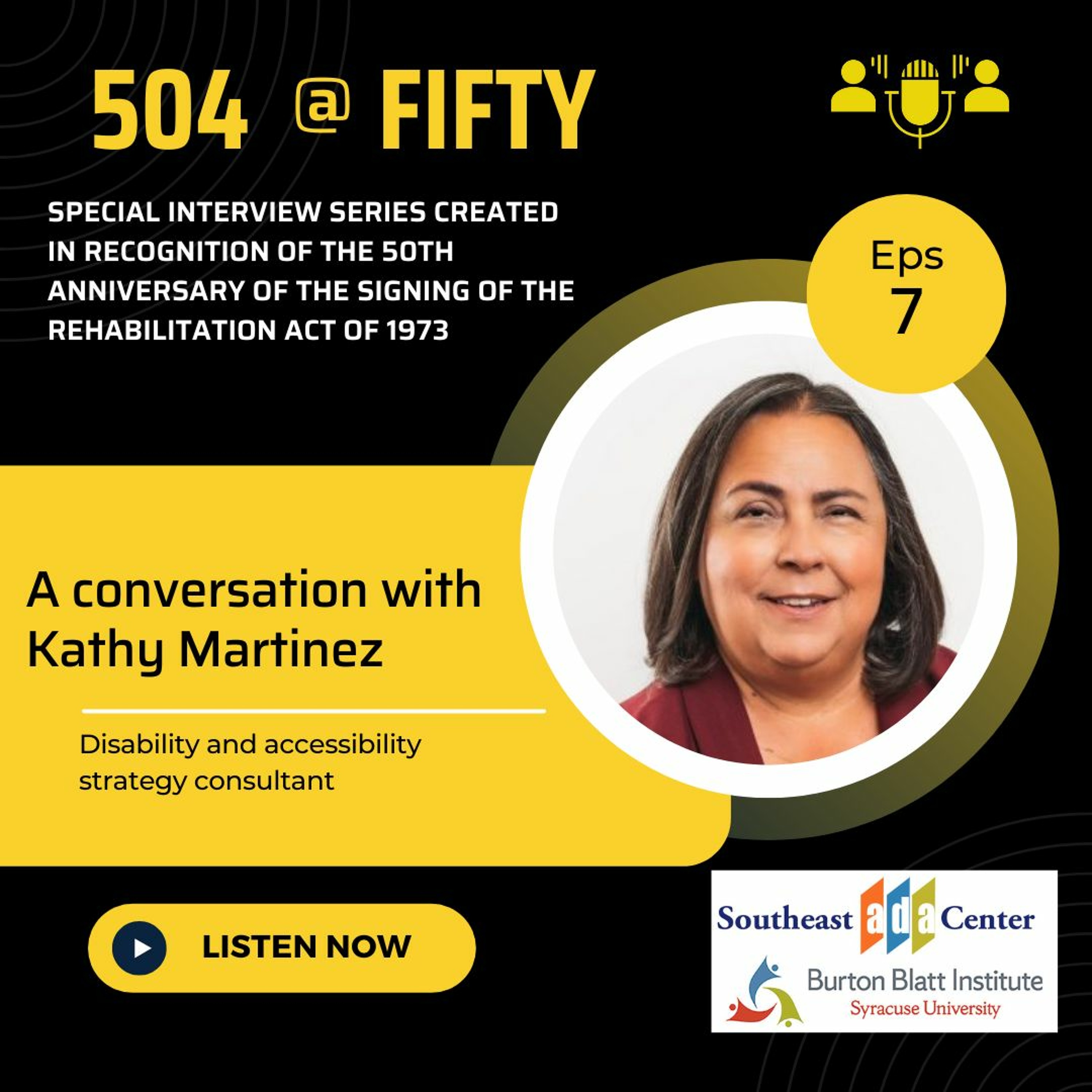 Kathy - Martinez - 504at50 episode artwork