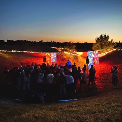 Sunr:se from a crater @ Loire's Ondes Solstice festival