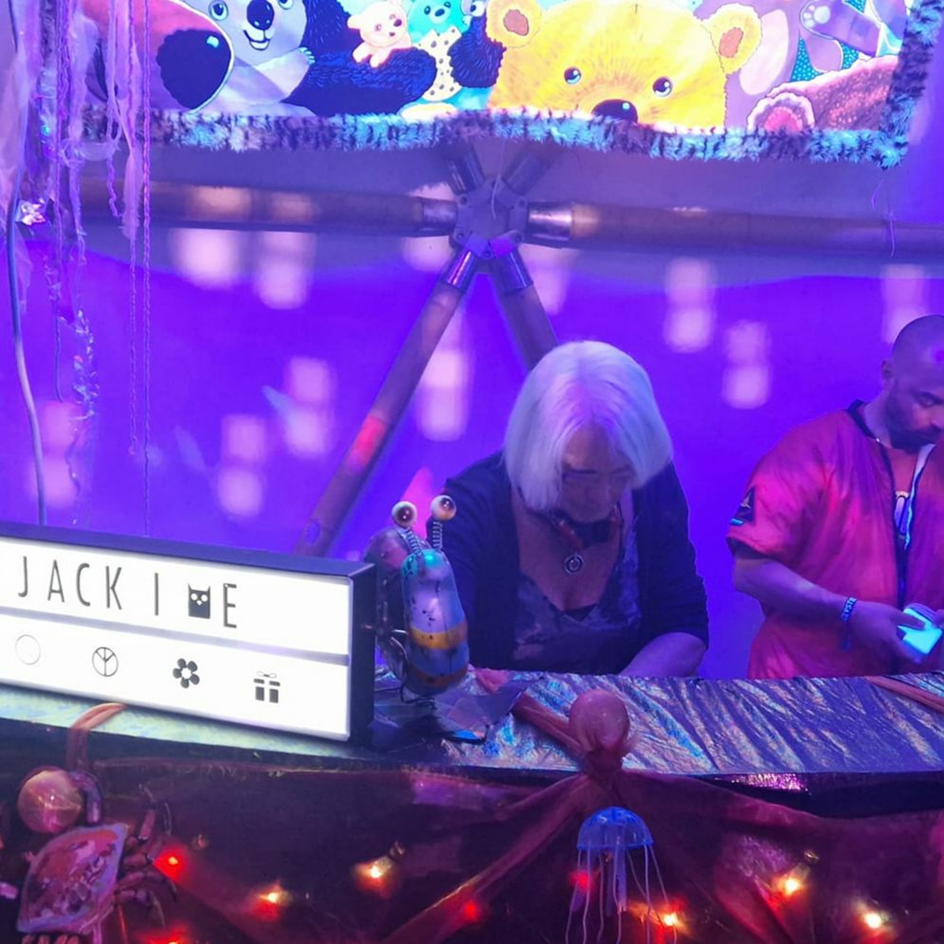 Jacki-E and Draw The Line Radio Show