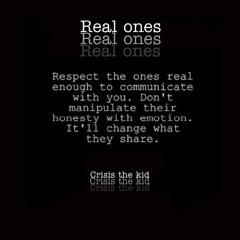 Real Ones (Prod. waytoolost)