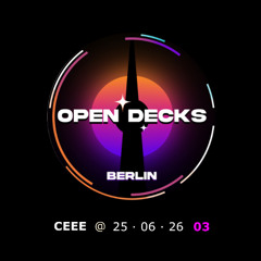 OPEN DECKS Berlin 03 · Rawwwr & Peaksy Techno Bomb