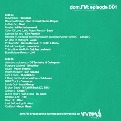 dom.FM episode 001 with dom haley