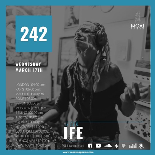 Stream 🔵🔵🔵MOAI Radio | Podcast 242 | IFE | Portugal by MOAI TECHNO LIVE  SETS Magazine | Listen online for free on SoundCloud