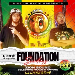 Foundation Sundays on Nice Up Radio 4/7/2024