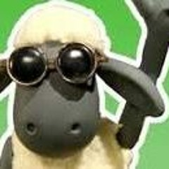 fåret shaun med lite bass