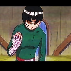 After all that he shouldn’t be able to move let alone stand up-Lee (Naruto)-Reflections Robbie Keyz