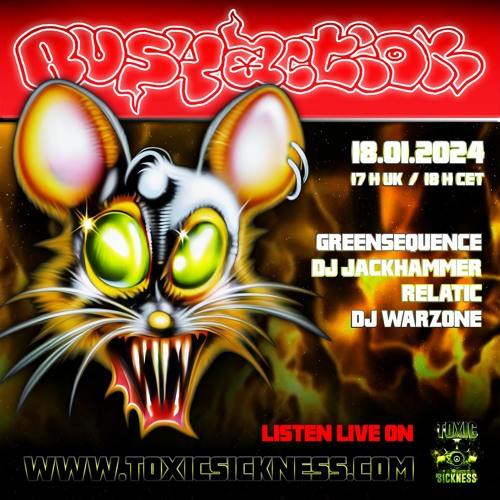 GREENSEQUENCE / BUSY ACTION #1 ON TOXIC SICKNESS / JANUARY / 2024