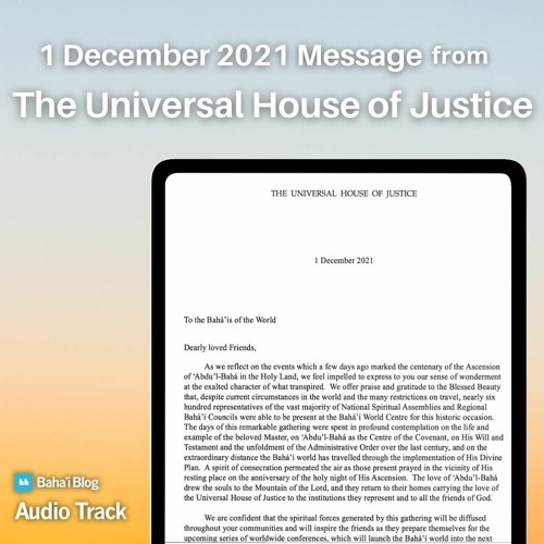 Listen to music albums featuring Letter from the Universal House of