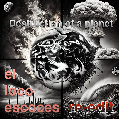 Destruction of a planet (re-edit)